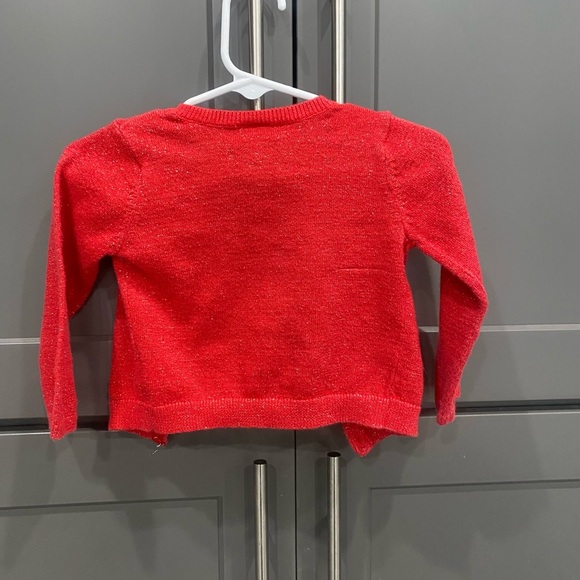 Carter's: Sparkly Red Sweater - Picture 3 of 3